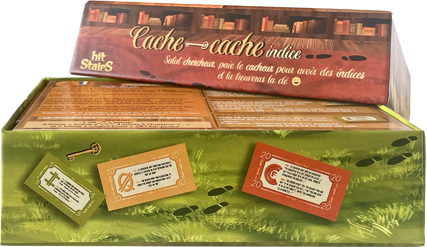 Que se cache-t-il dans le jeu cache-cache indice